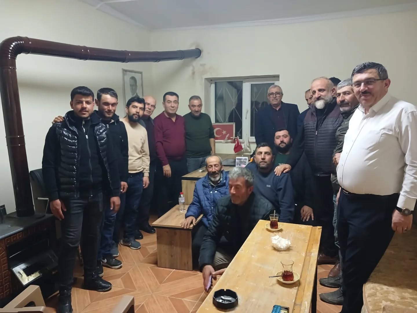 BAŞKAN METİN KÖY ZİYARETLERİNE DEVAM EDİYOR