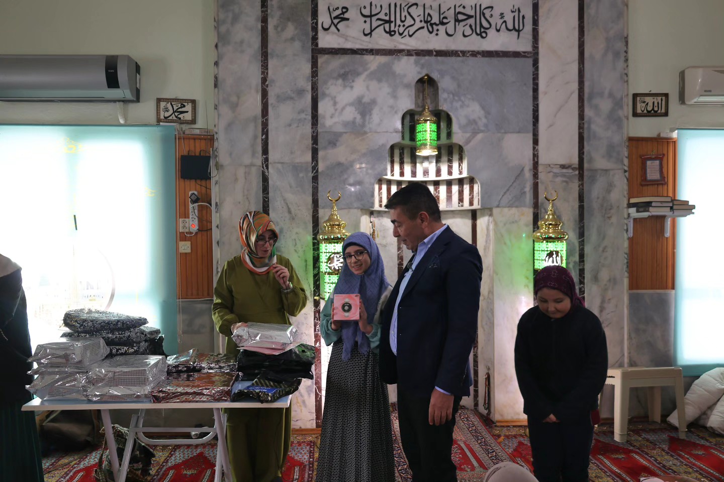 BAŞKAN METİN KURAN KURSU ÖĞRENCİLERİNİ ZİYARET ETTİ