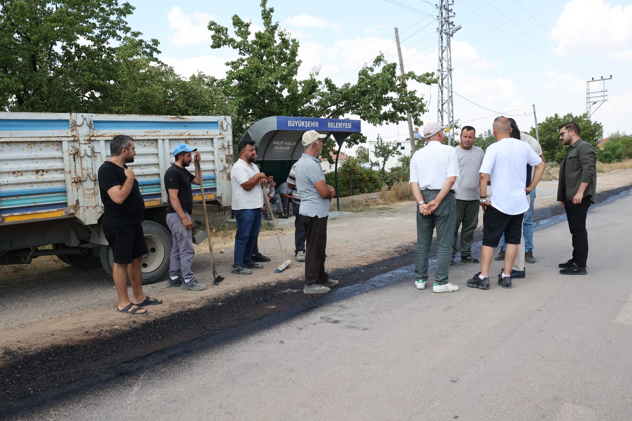 BAŞKAN METİN, İNCELEMELERİ SÜRDÜRÜYOR