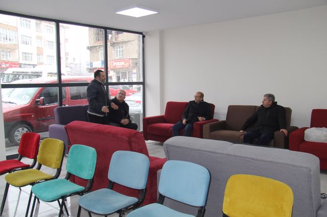 BAŞKAN ALTUN BÜNYAN MİNİ TERMİNALİNDE İNCELEMELERDE BULUNDU