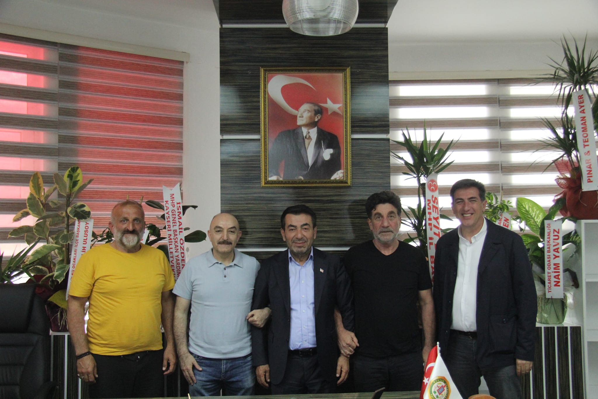 CUMHURBAŞKANI DANIŞMANI SAYIN AYHAN OĞAN'DAN BAŞKAN METİN'E ZİYARET