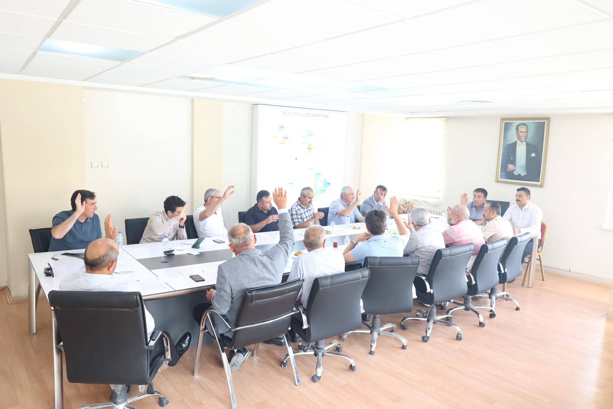 BÜNYAN BELEDİYESİ TEMMUZ AYI MECLİS TOPLANTISI GERÇEKLEŞTİRİLDİ