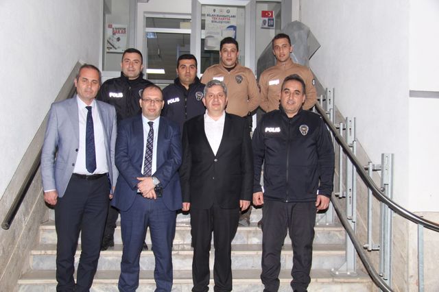 İlçe Emniyet Müdürlüğünde Polis Haftası kutlandı.