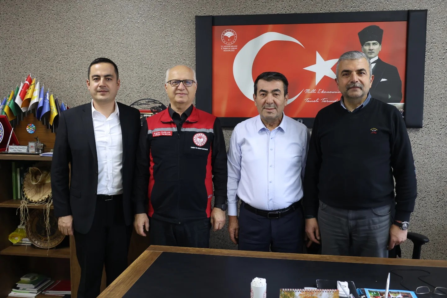 KAYSERİ İL TARIM VE ORMAN MÜDÜRLÜĞÜ'NE ZİYARET