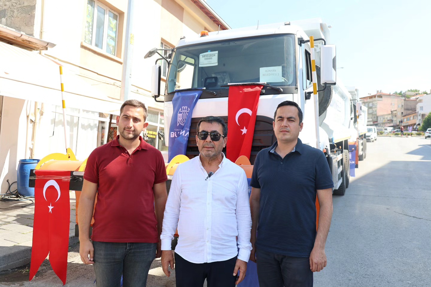 BELEDİYEMİZ ARAÇ FİLOSUNA 3 YENİ ARAÇ DAHA KAZANDIRDIK