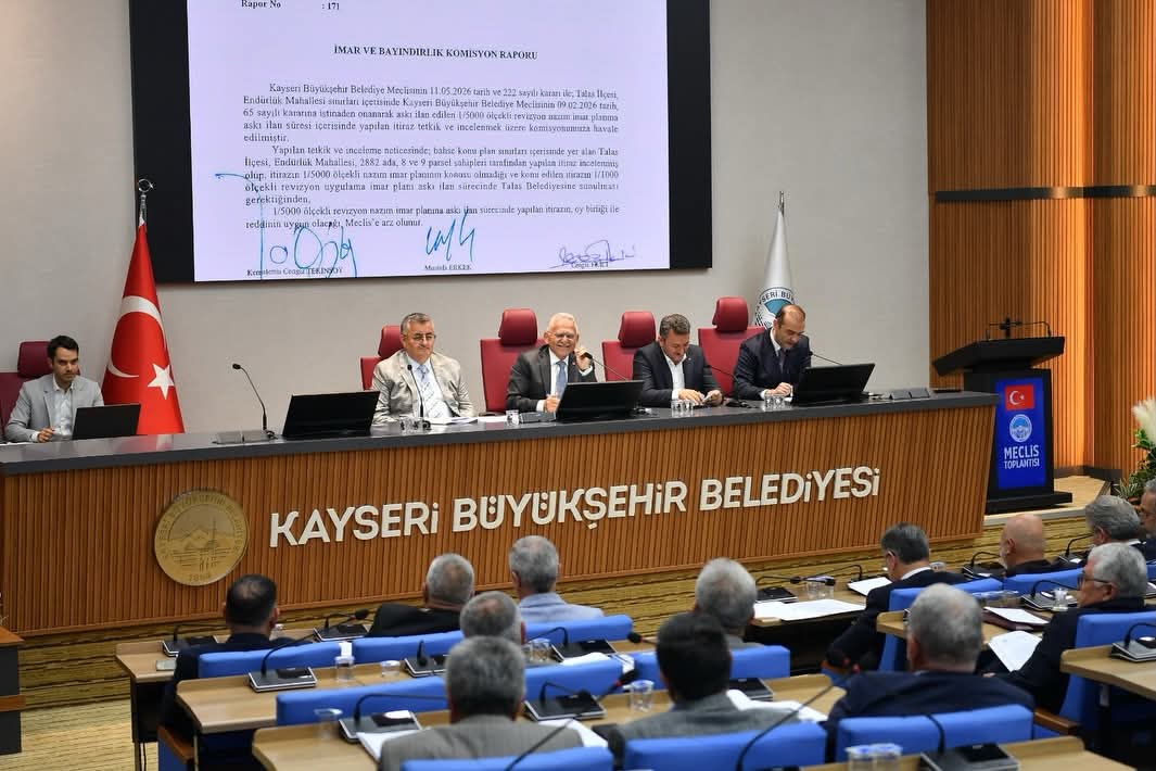 Kayseri Büyükşehir Belediyesi Haziran Ayı Meclis Toplantısı