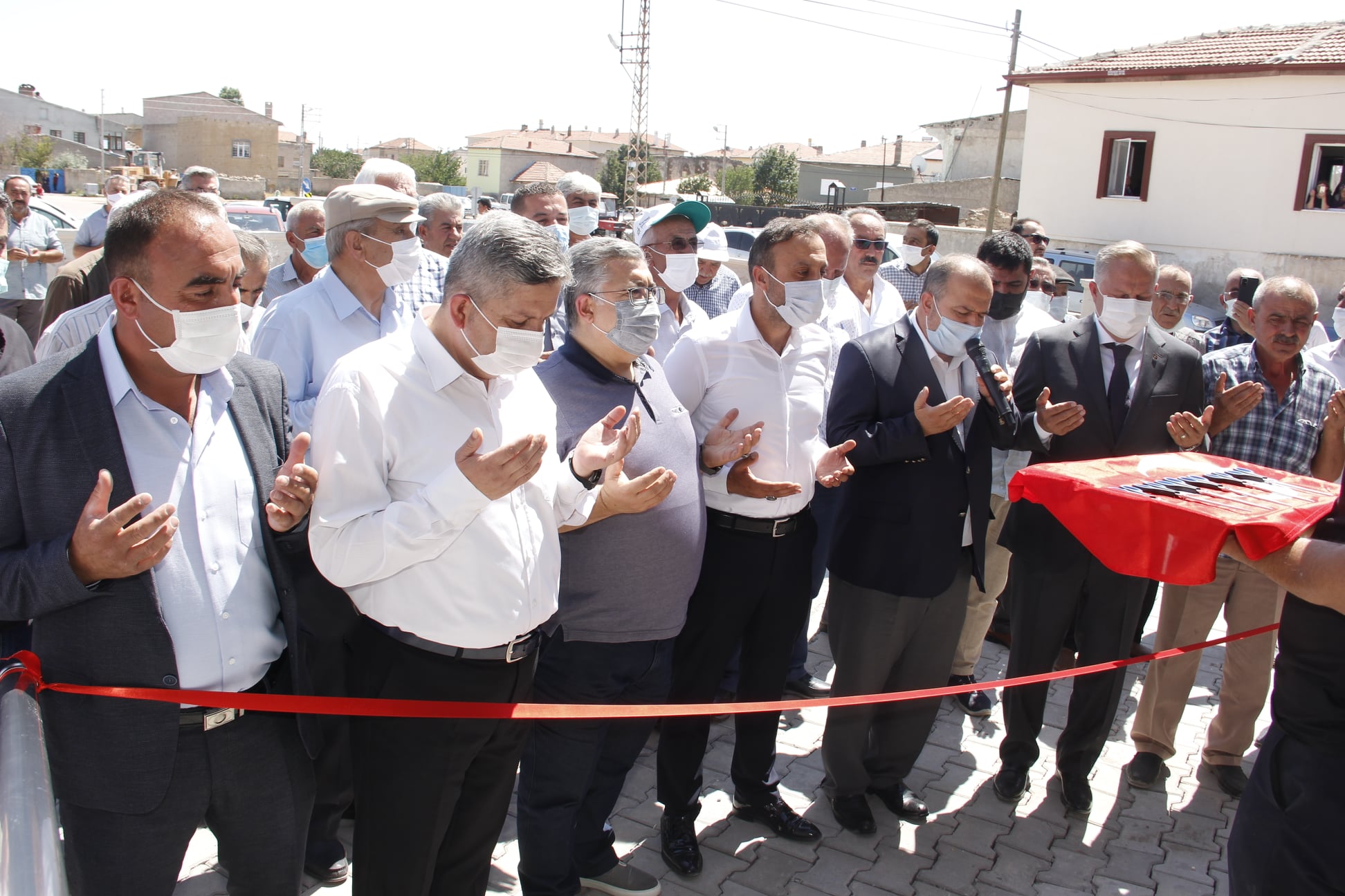 ELBAŞI MAHALLEMİZE YAPILAN TAZİYE VE TOPLU ETKİNLİK SALONUMUZ AÇILDI
