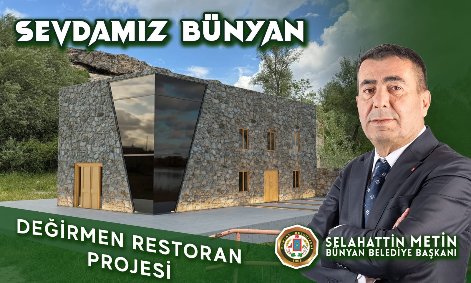 BAŞKAN METİN YAPIMI DEVAM EDEN PROJELERİ DUYURDU