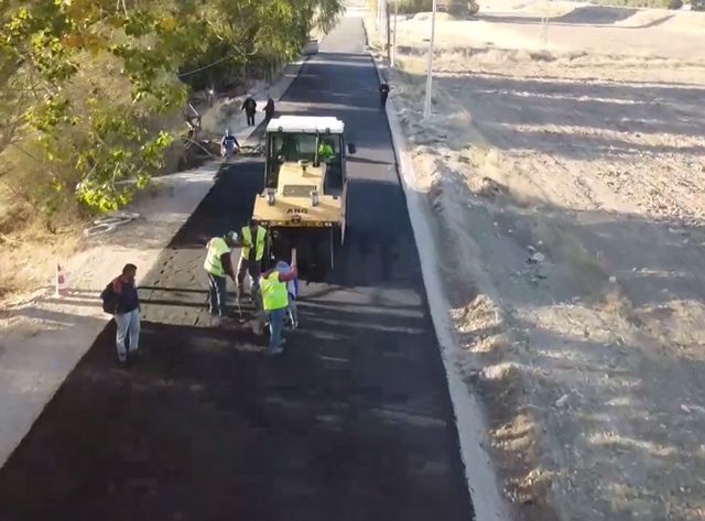 ​Borus Sokak asfalta kavuştu.