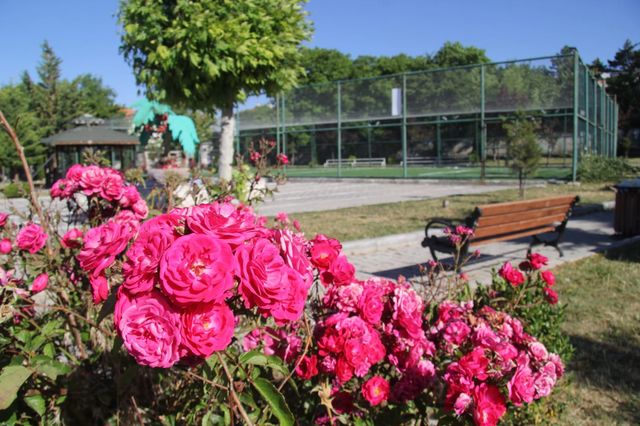 Park Bahçe, halı saha, oyun alanları bakım, tadilat, onarım ve çevre düzenleme çalışmaları sürüyor.