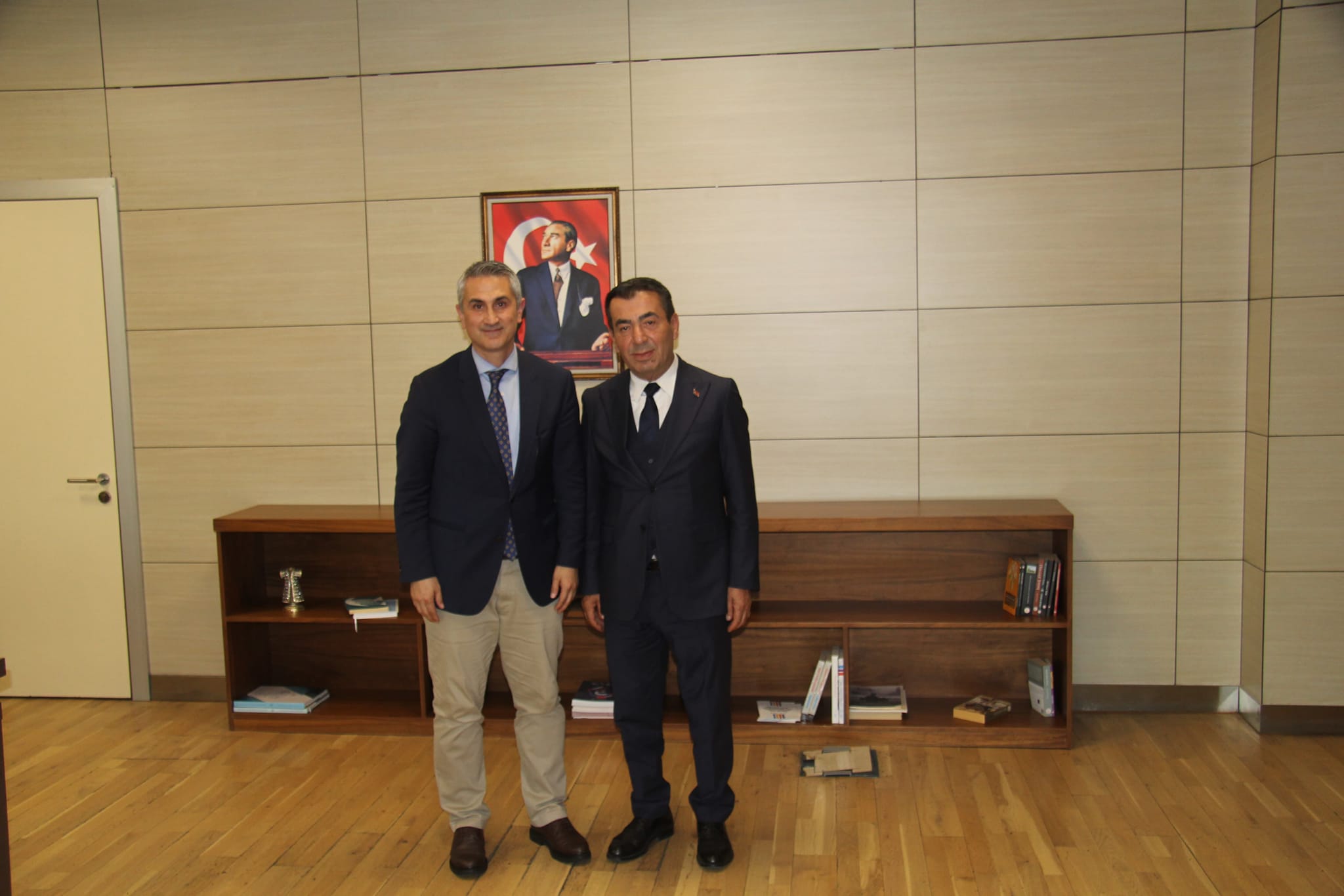 BAŞKANIMIZ SELAHATTİN METİN SPOR TOTO BAŞKANI MEHMET ATA ÖZTÜRK İLE GÖRÜŞME GERÇEKLEŞTİRDİ