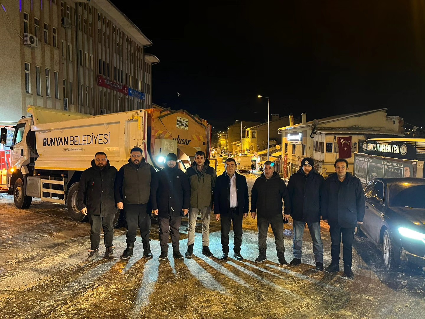 KARLA MÜCADELEDE BAŞKAN METİN'DEN MESAJ!