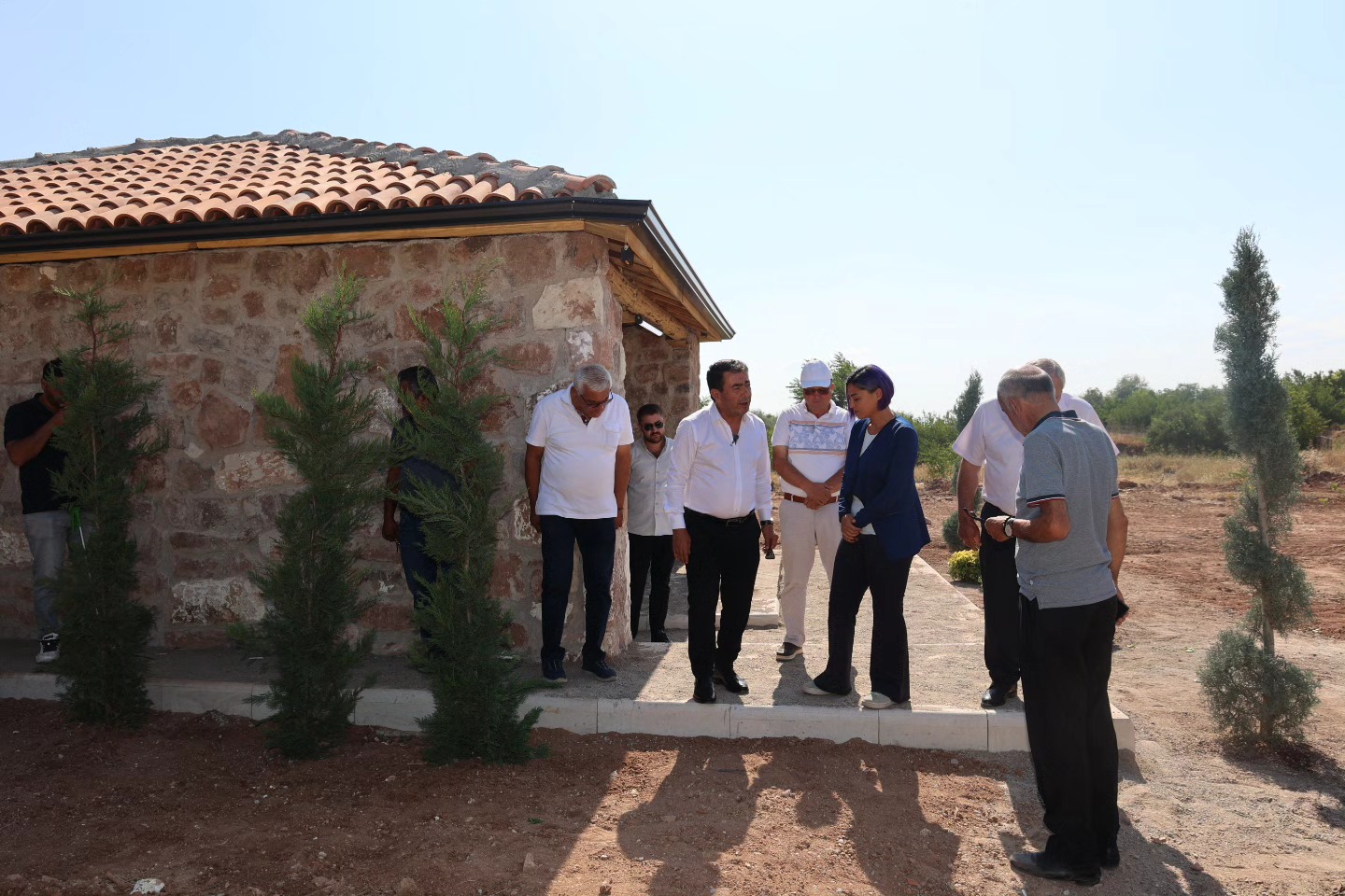 ARICI BABA TÜRBESİ ÇALIŞMALARI