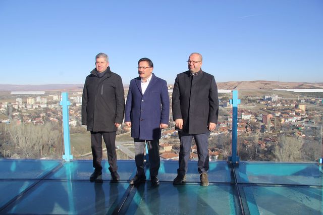 Kayseri Valimizden Cam Teras ziyareti