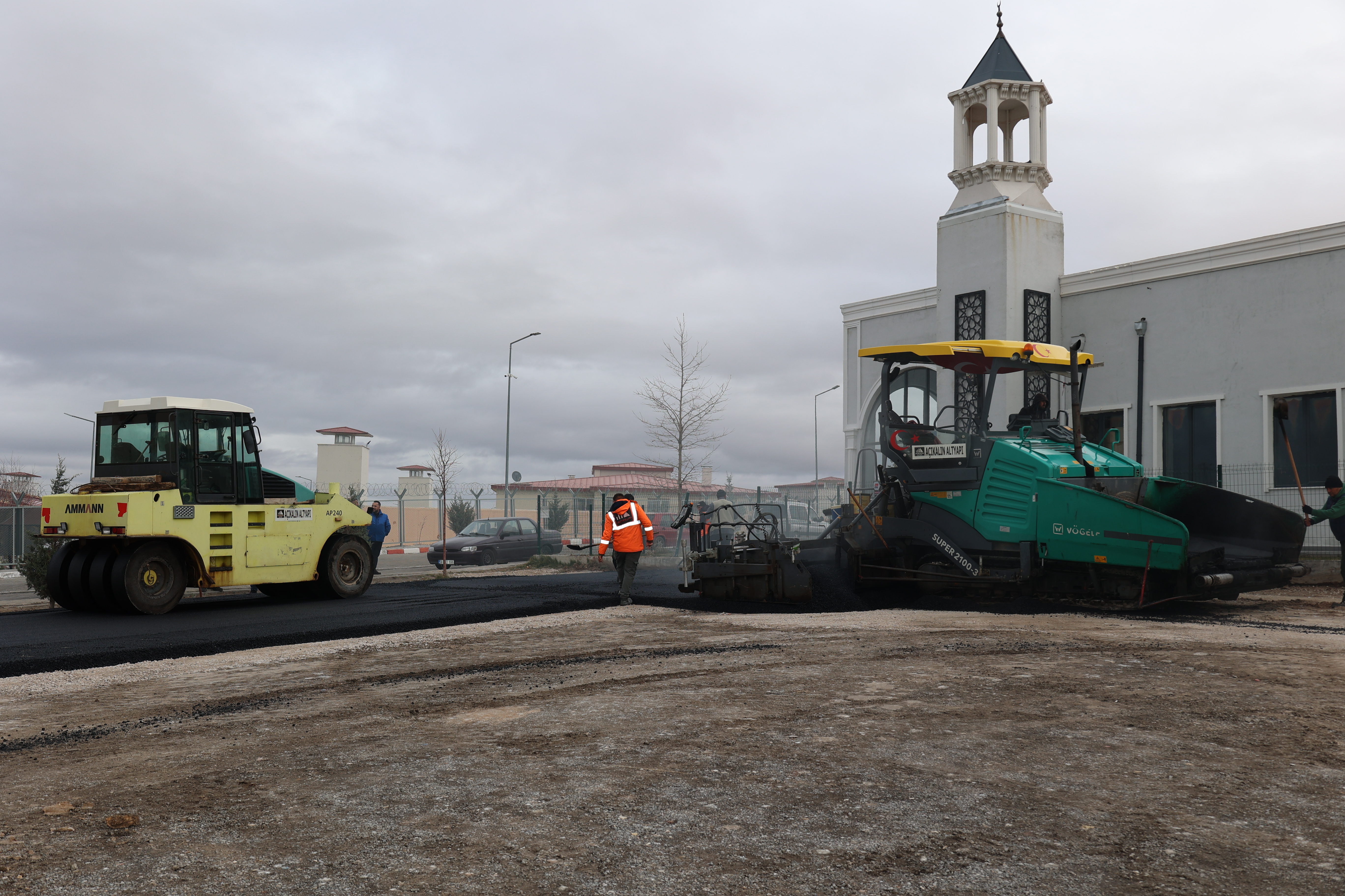 CEZAEVİ YOLU ASFALT ÇALIŞMASI