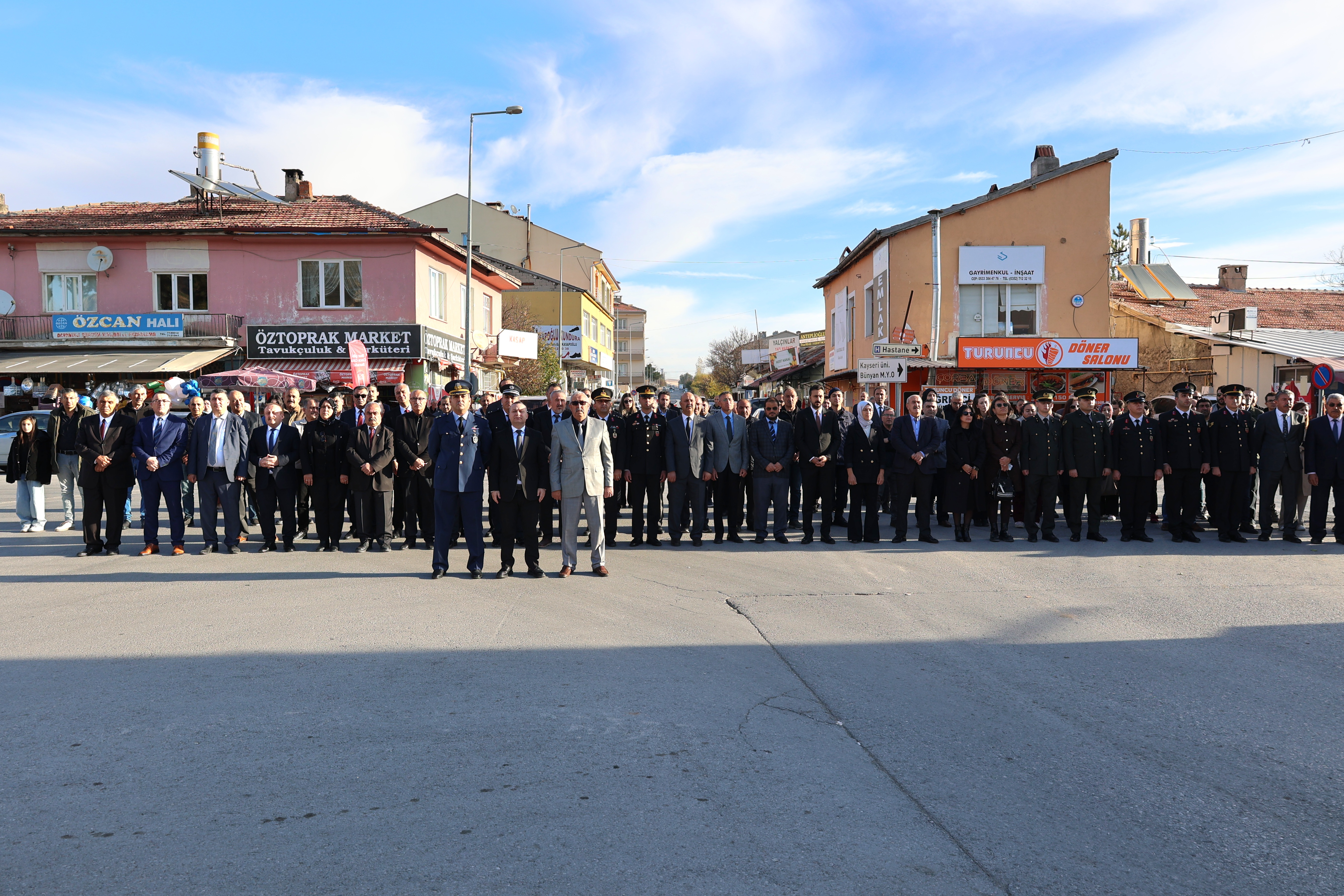 10 KASIM ATATÜRK'Ü ANMA TÖRENİ