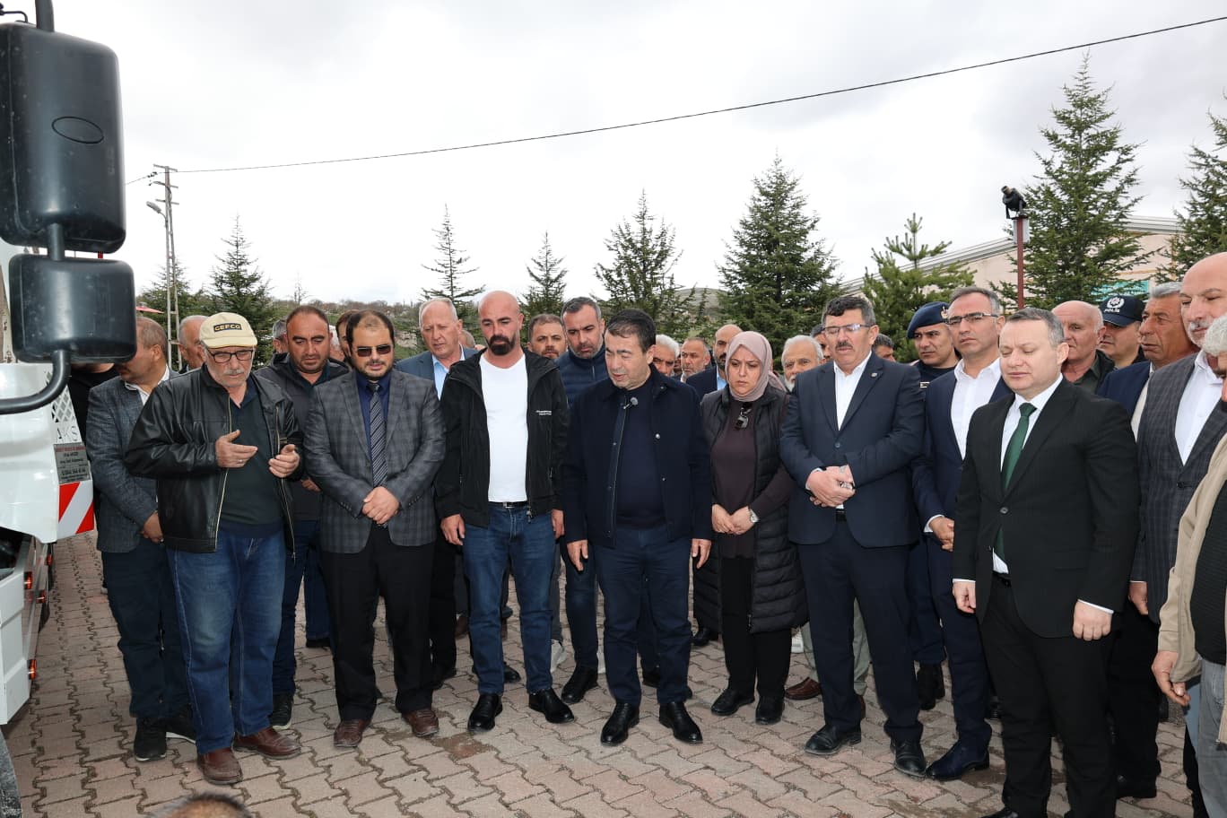 Yeni çekicinin Ziraat Odamıza kazandırılması dolayısıyla düzenlenen program