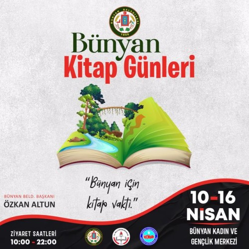 ​BÜNYAN KİTAP GÜNLERİ ETKİNLİĞİ BAŞLADI