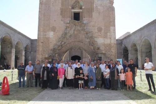 Sultanhanı Kervansaray'ında şehit ailelerimiz ağırlandı.