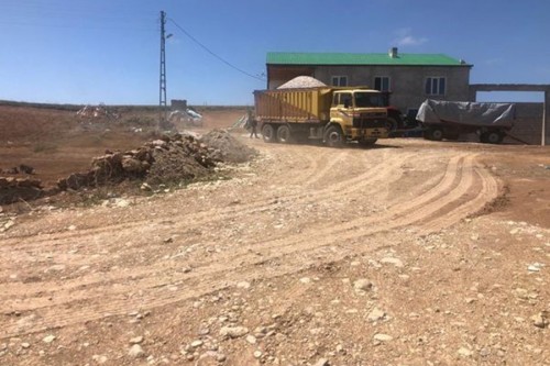 Fen İşleri Müdürlüğü Yol Çalışmalarına Devam Ediyor