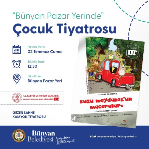 ​Hemşehrilerimizi ''Gezen Sahne Kamyon Tiyatrosu'' ile buluşturuyoruz.