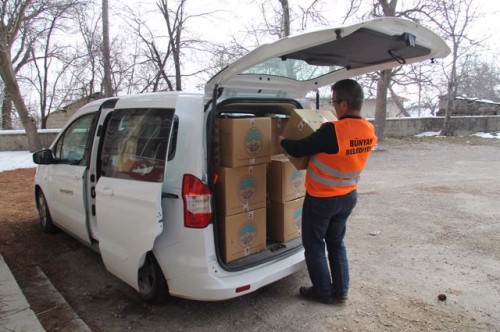 Ramazan Yardım Paketleri'nin dağıtımı Ramazan ayı öncesi tamamlandı.