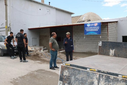 HAMAM İNŞAAMIZ TÜM HIZIYLA DEVAM EDİYOR