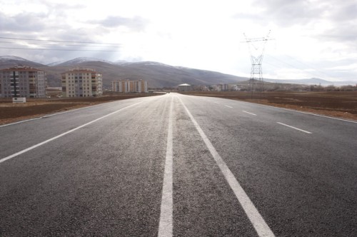 2 KM ' lik alan asfaltlanması tamamlandı.