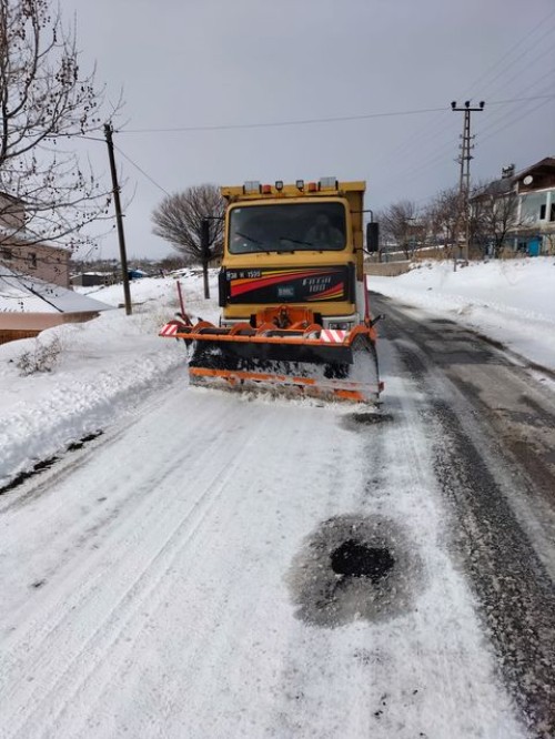 Karla Mücadele Çalışmalarımız İlçe genelinde devam ediyor.