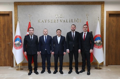 KAYSERİ VALİSİ ÇİÇEK'E ZİYARET