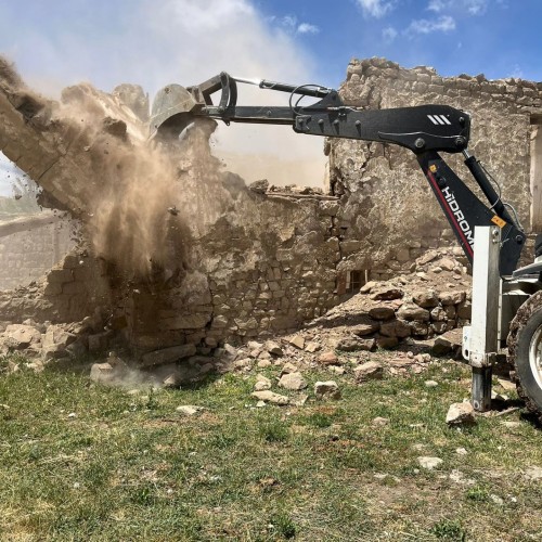 KAHVECİ MAHALLESİ YIKIM ÇALIŞMALARI