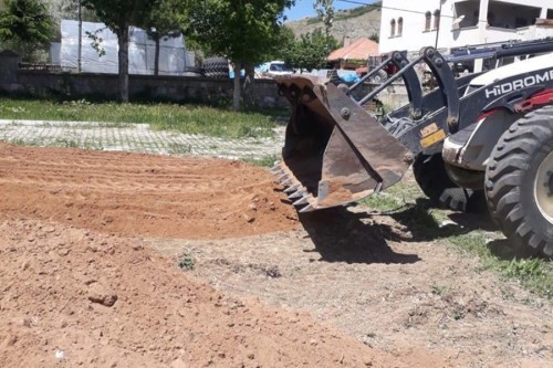 Karahıdır Mahallemizde Çevre Düzenlemesi Yapılıyor