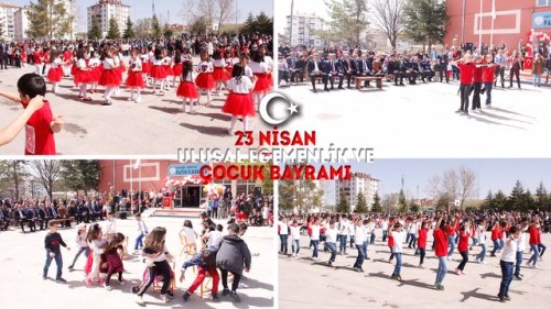 23 Nisan Ulusal Egemenlik ve Çocuk Bayramı ilçemizde coşkuyla kutlandı.