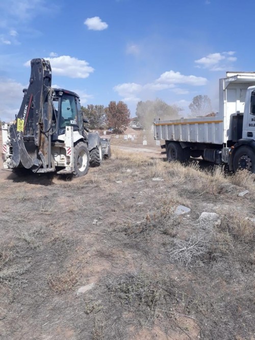 ​KARACAÖREN'DE YAPIMI PLANLANAN TAZİYE VE ÇOK AMAÇLI ETKİNLİK SALONU ÇEVRE DÜZENLEME ÇALIŞMALAR