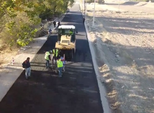 ​Borus Sokak asfalta kavuştu.