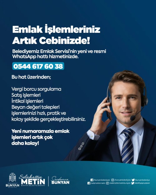 EMLAK İŞLEMLERİ HK.