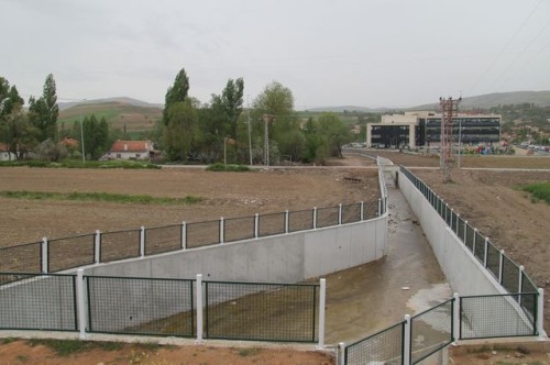 Keser, Bük ve Öreniçi Dereleri Taşkın ve Sel Koruma çalışmaları DSİ tarafından devam ediyor.