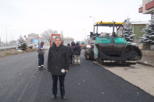 ​BÜNYAN GİRİŞİNİN ÇEHRESİ KAR KIŞ DEMEDEN DEĞİŞMEYE DEVAM EDİYOR