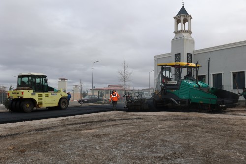 CEZAEVİ YOLU ASFALT ÇALIŞMASI