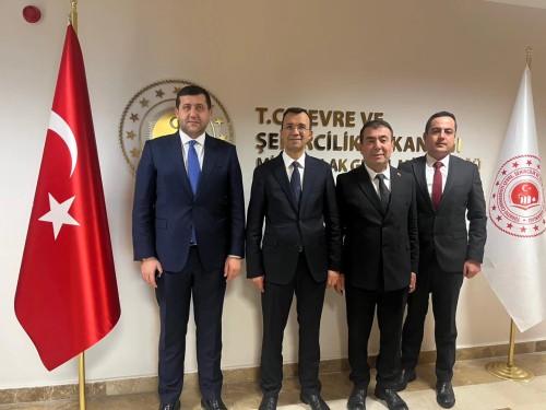 MİLLİ EMLAK GENEL MÜDÜRÜ SAYIN TUNÇEZ'E ZİYARET