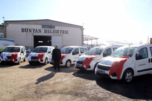 ​Bünyan Belediyesi araç filomuzu büyümeye ve güçlenmeye devam ediyor.